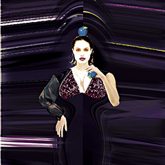 Jolie Madone (purple) | Angelina Jolie | 2005