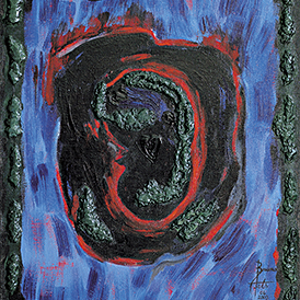 Le Cri | 2003 | acrylique sur toile | 81x97 cm