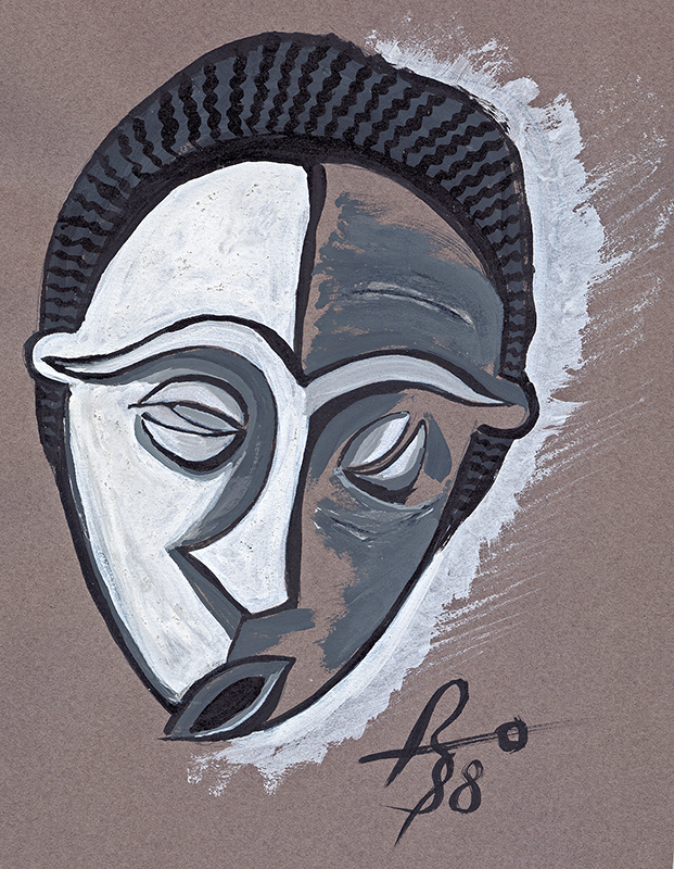 Masque africain (logo)
