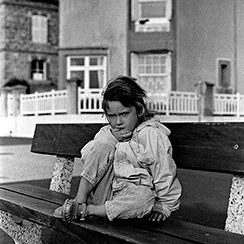 Banc Public | Le Val André | Côtes d'Armor | Photo noir&blanc | 1999